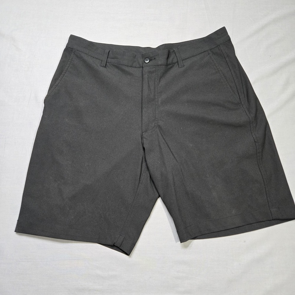 FootJoy Mens Performance Golf Shorts Black Solid W35 1389845‎ 0521